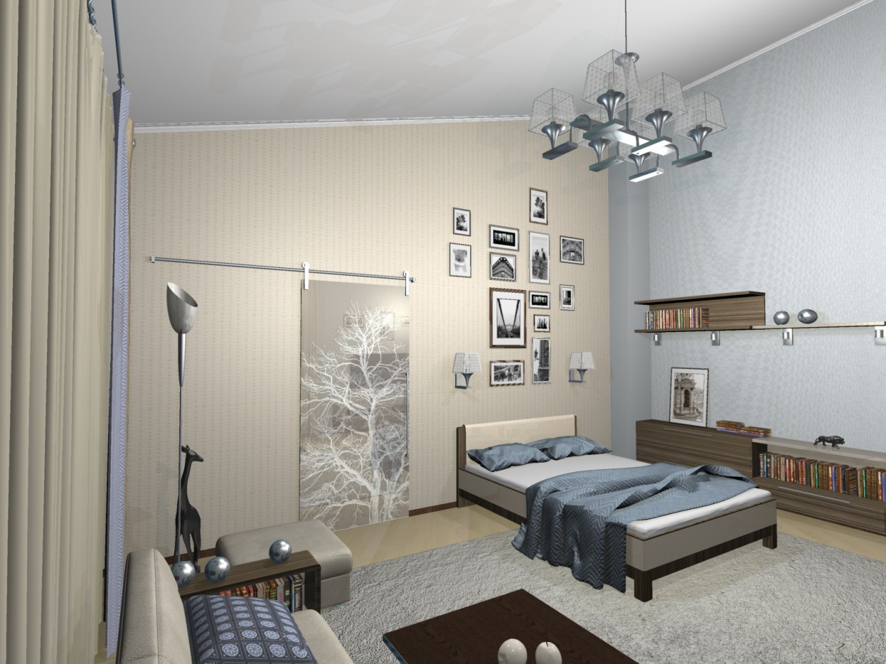 моя кімната моя кімната в 3d max mental ray зображення