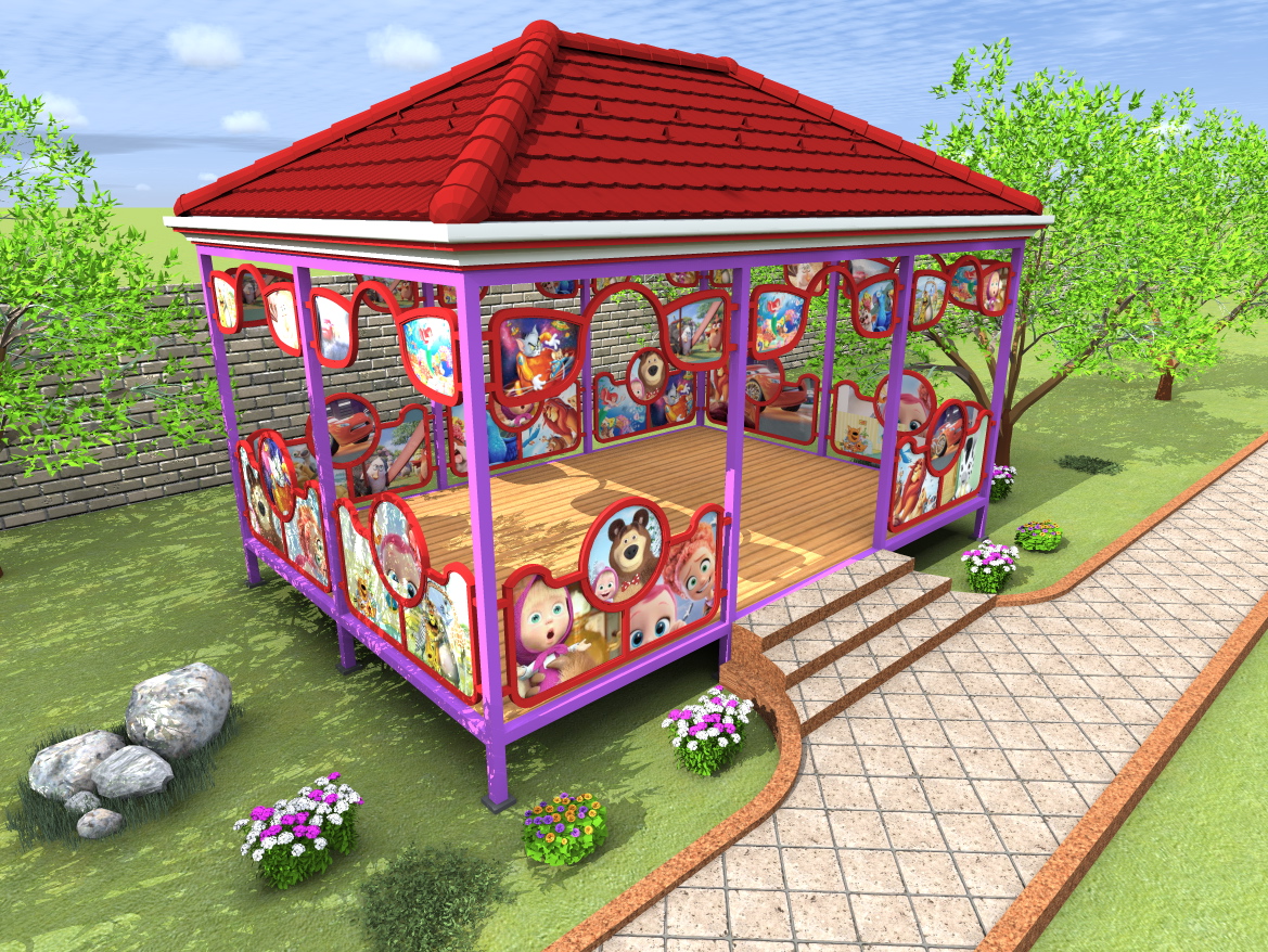 Children's arbor in ArchiCAD Other image