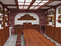 Centro de la cultura del vino, Sebastopol, degustacinnyj Hall