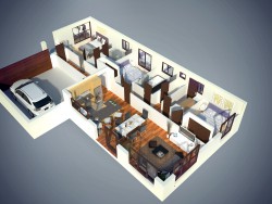 3D Floor plan