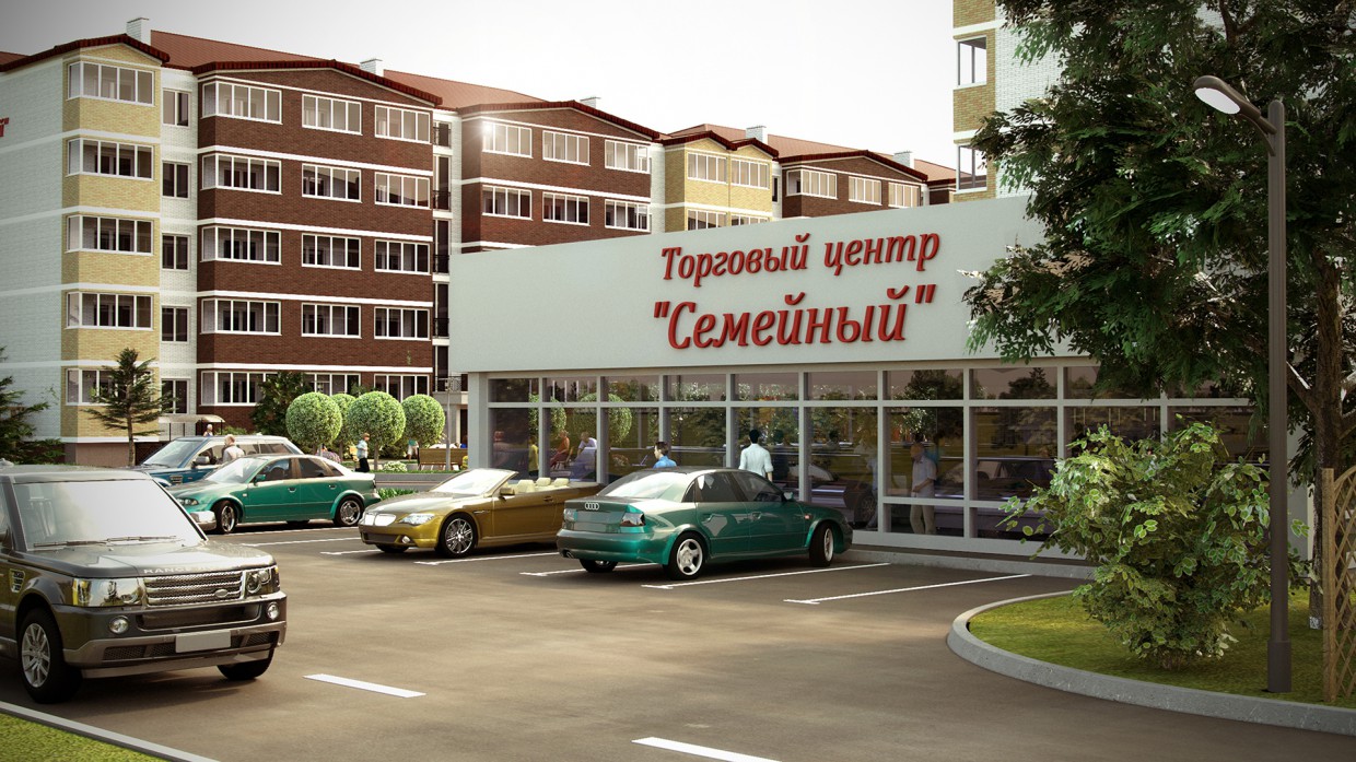 HOUSING COOPERATIVE "Family" HOUSING COOPERATIVE "Family" in 3d max corona render image