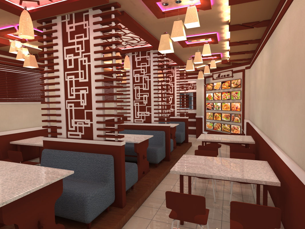 Fast food cafe in ArchiCAD Other image