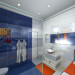 bathroom in options (2) in 3d max mental ray image