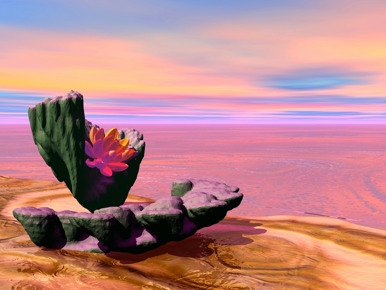 Fractal life form in DAZ Bryce Other image