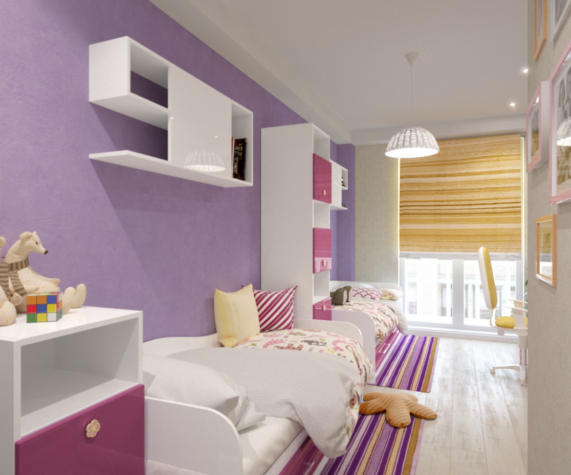 Nursery Nursery in 3d max corona render image