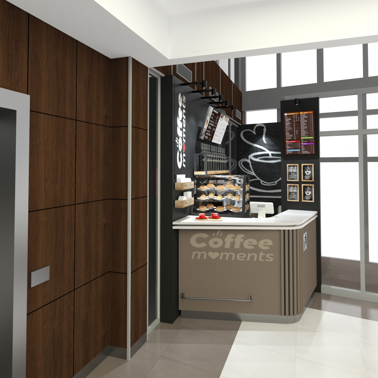 Coffee to go in 3d max vray 3.0 image