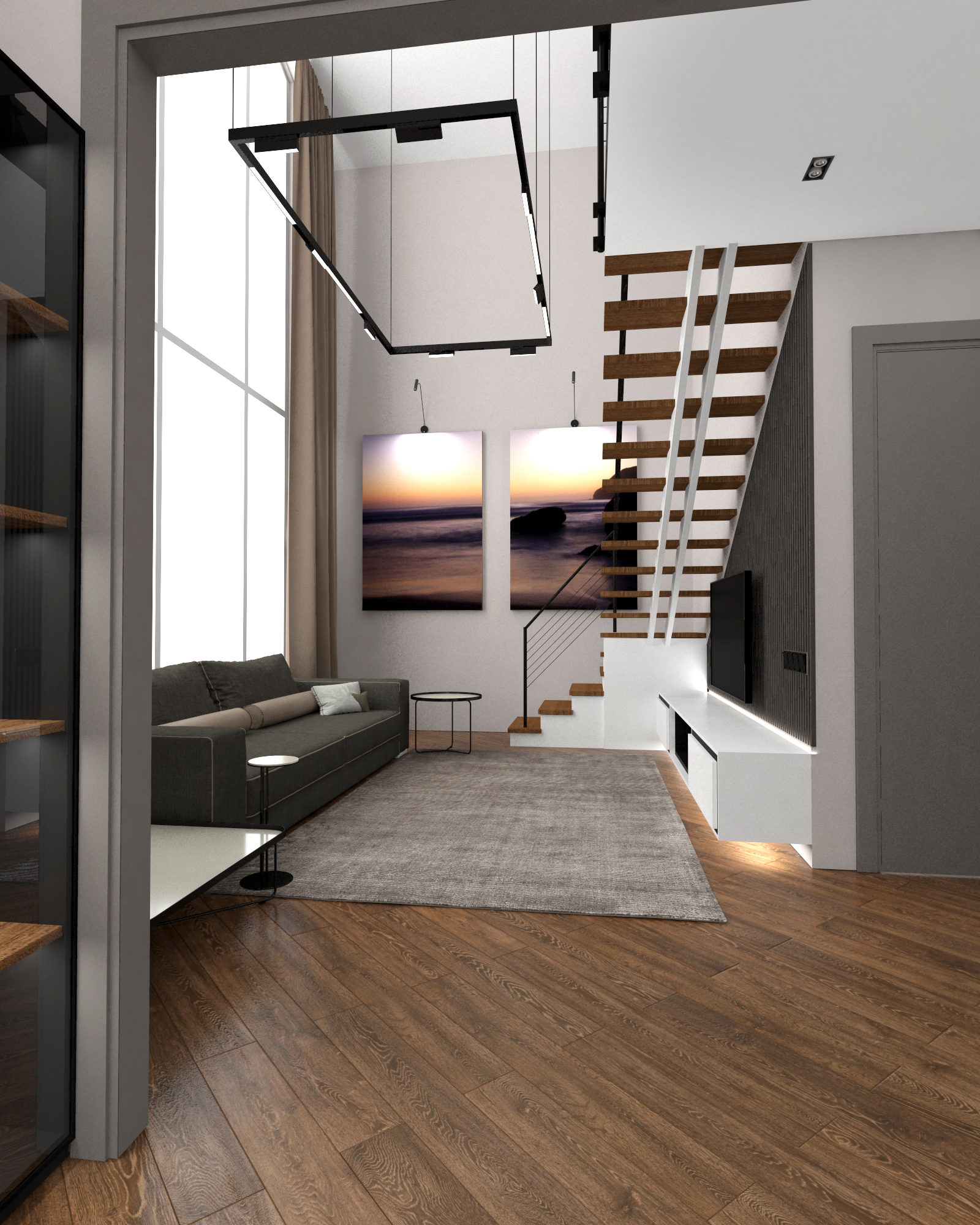 Eko ev in 3d max vray 3.0 resim