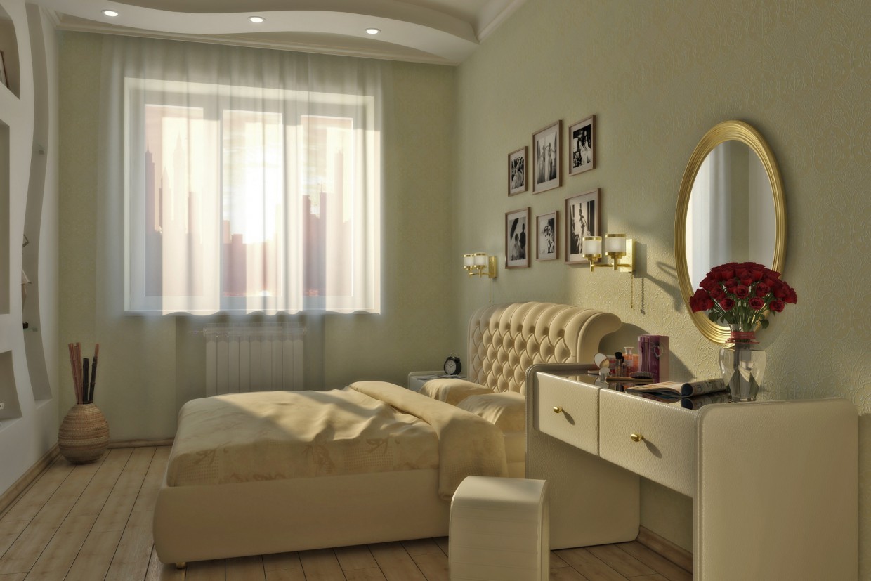 Quarto em 3d max vray imagem