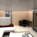1 room apartment in 3d max vray image