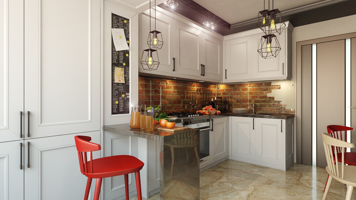 Кухня Кухня в 3d max vray зображення
