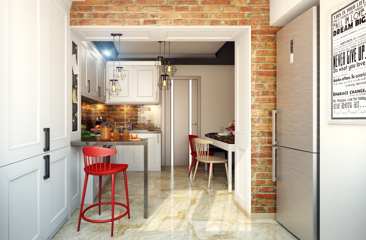 Кухня Кухня в 3d max vray зображення