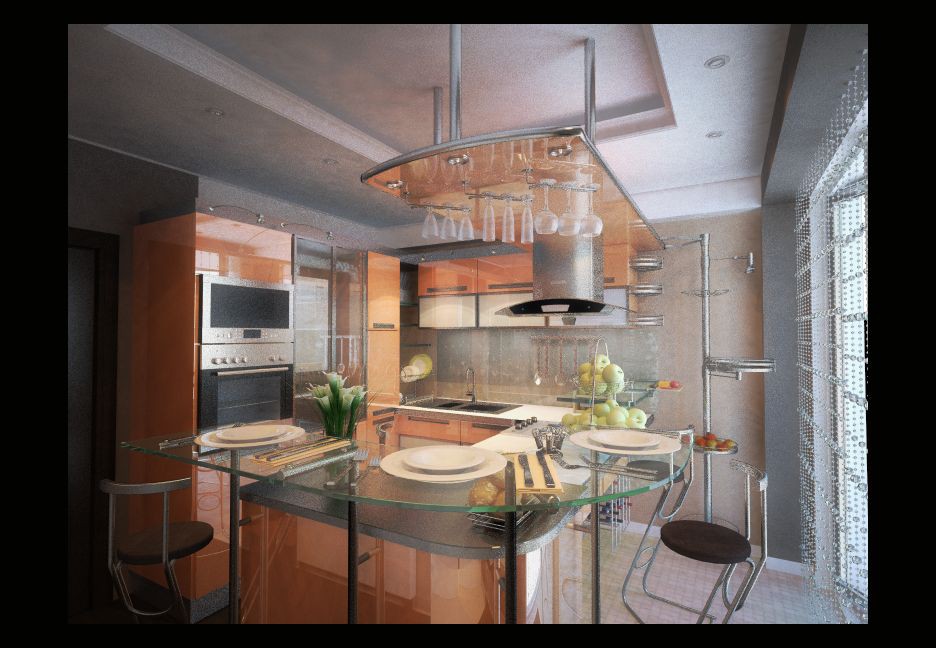 Kitchen Kitchen in 3d max vray image