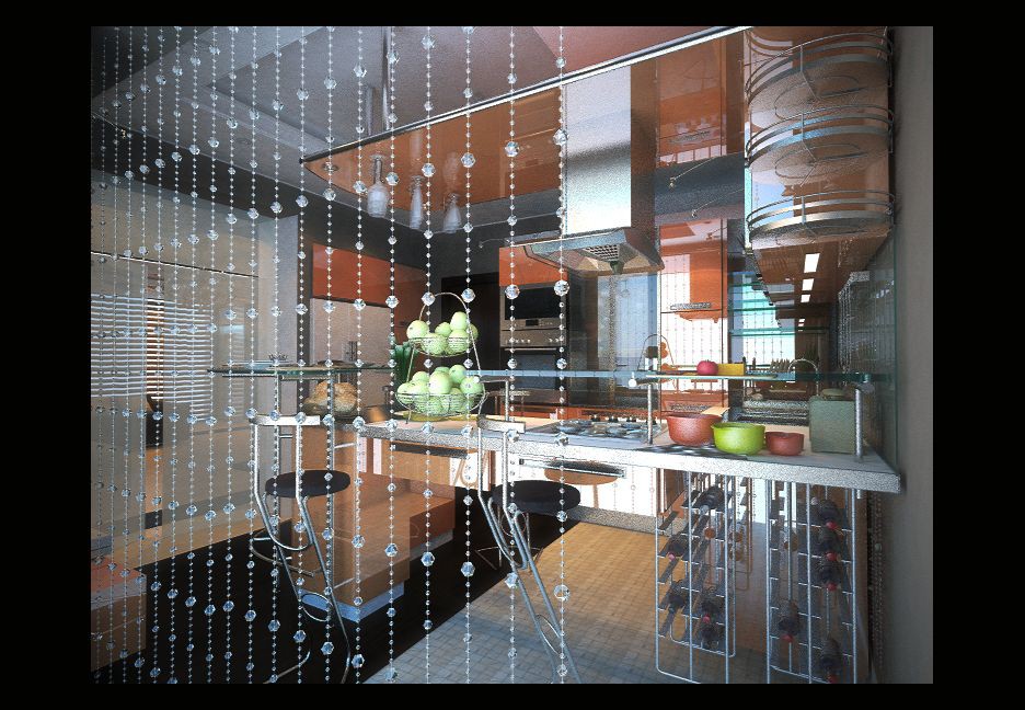 Kitchen Kitchen in 3d max vray image