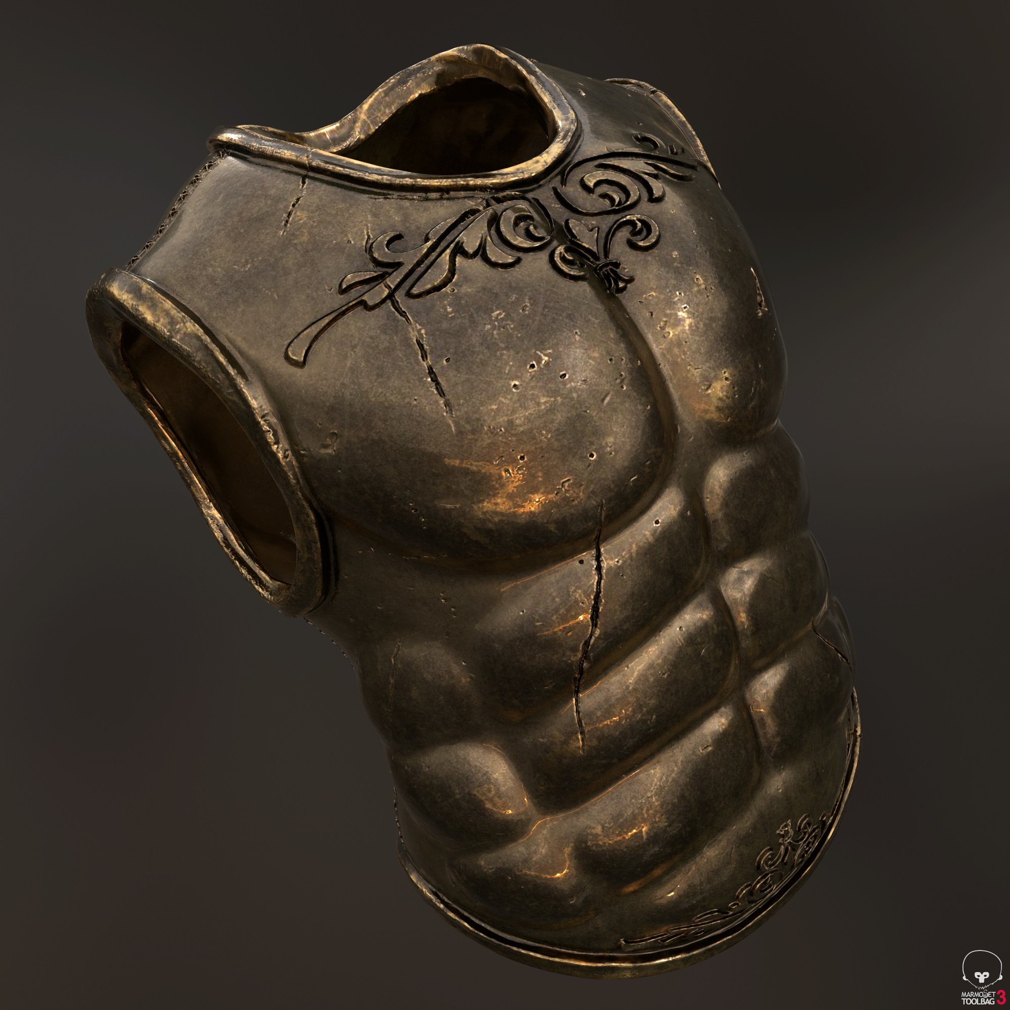 Armor of the Greek Warrior in 3d max Other image