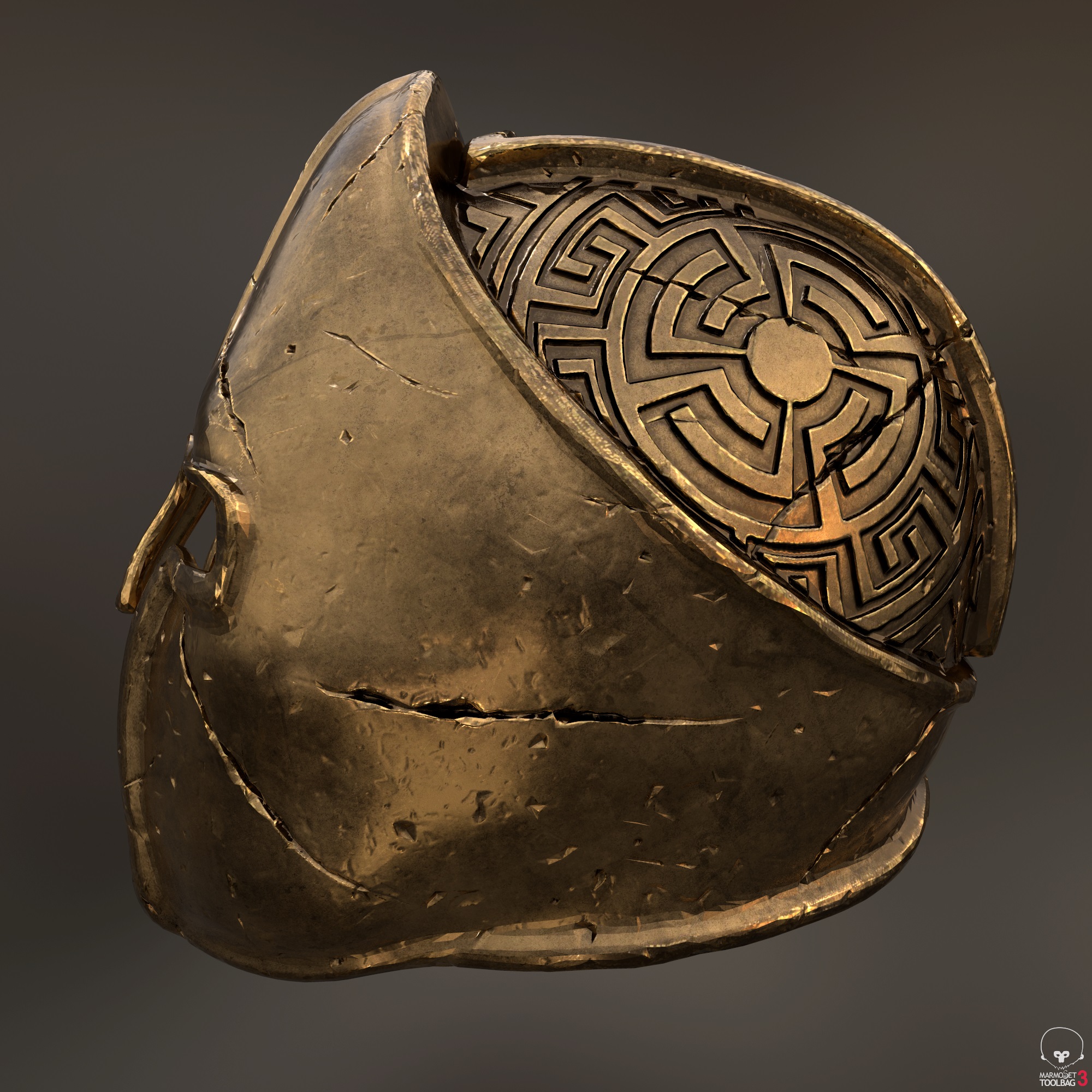 Armor of the Greek Warrior in 3d max Other image