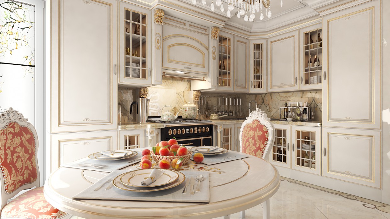 Kitchen Kitchen in 3d max vray image