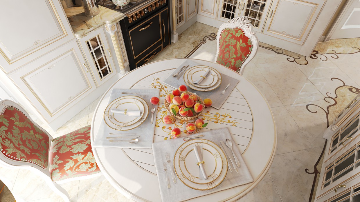 Kitchen Kitchen in 3d max vray image