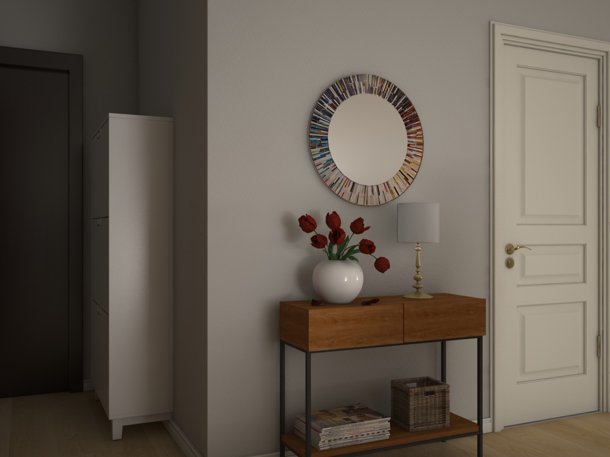 мансарда мансарда в 3d max vray изображение