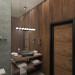 Guest house in ecological style in 3d max vray image