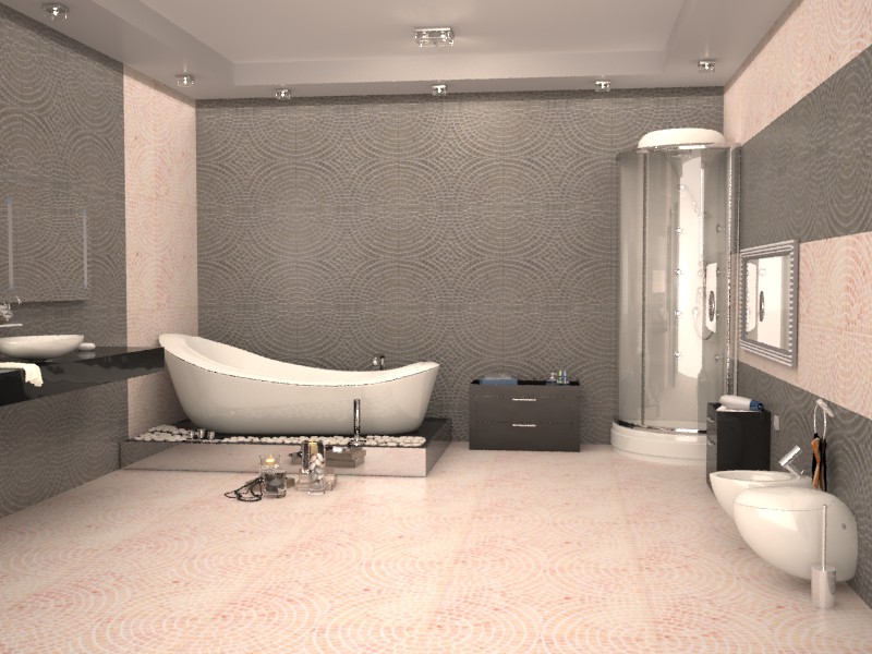 bathroom bathroom in 3d max vray image