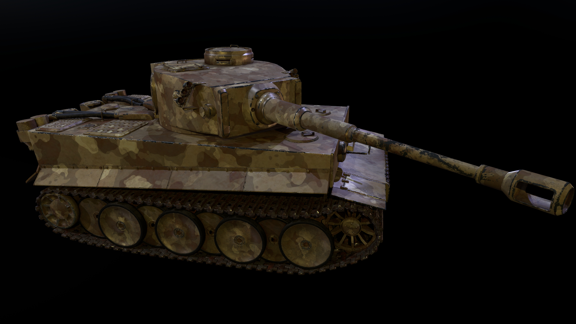 Tank Tiger 1 in 3d max Other image