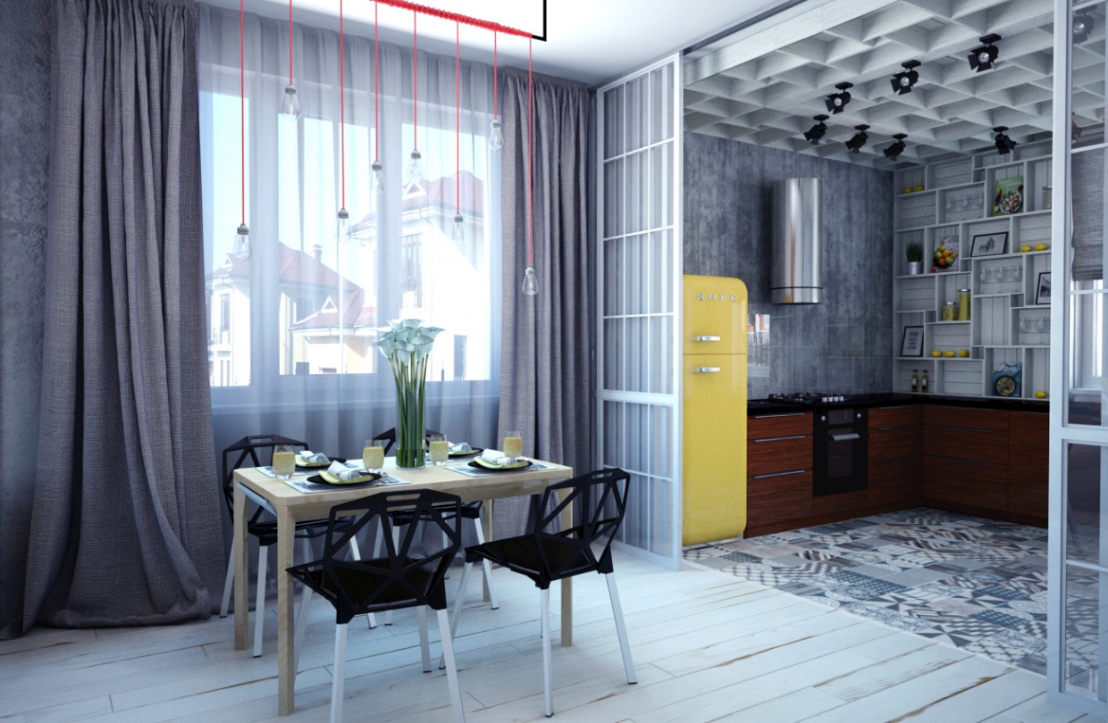 Часть текущего проекта Часть текущего проекта в 3d max vray изображение