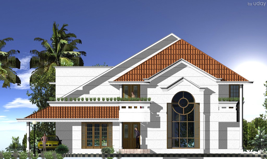 Residence -by uday Residence -by uday in 3d max vray image