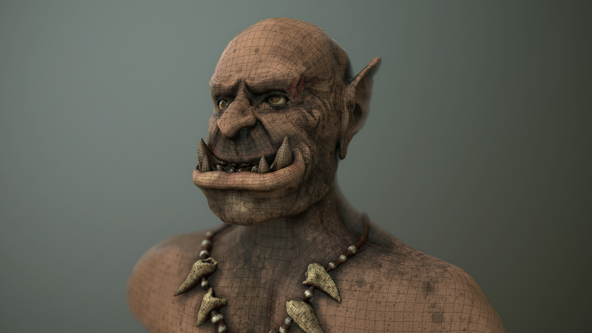 Ork in ZBrush Other resim