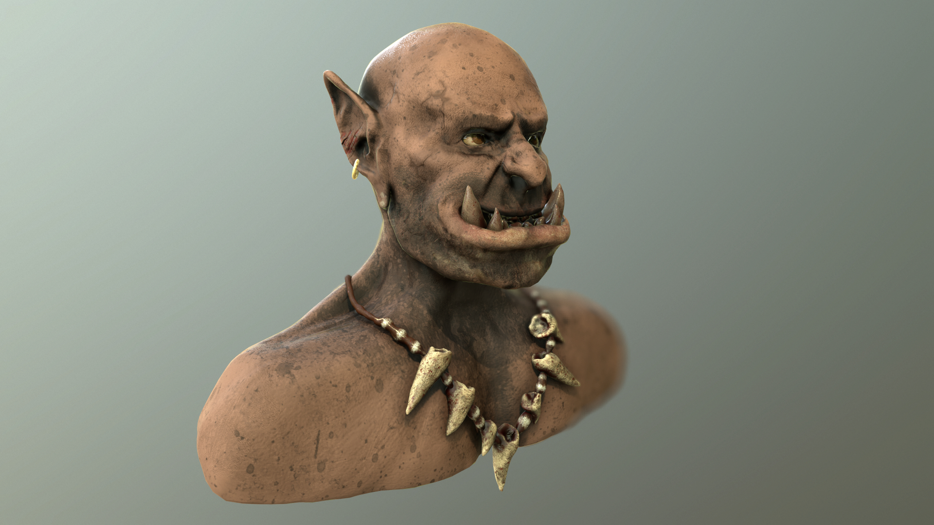 Ork in ZBrush Other resim