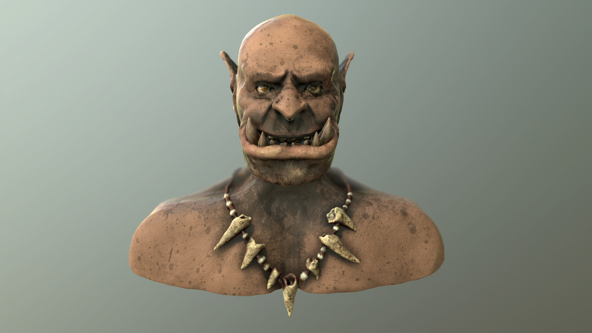 Ork in ZBrush Other resim