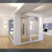 Maison - studio dans 3d max vray image