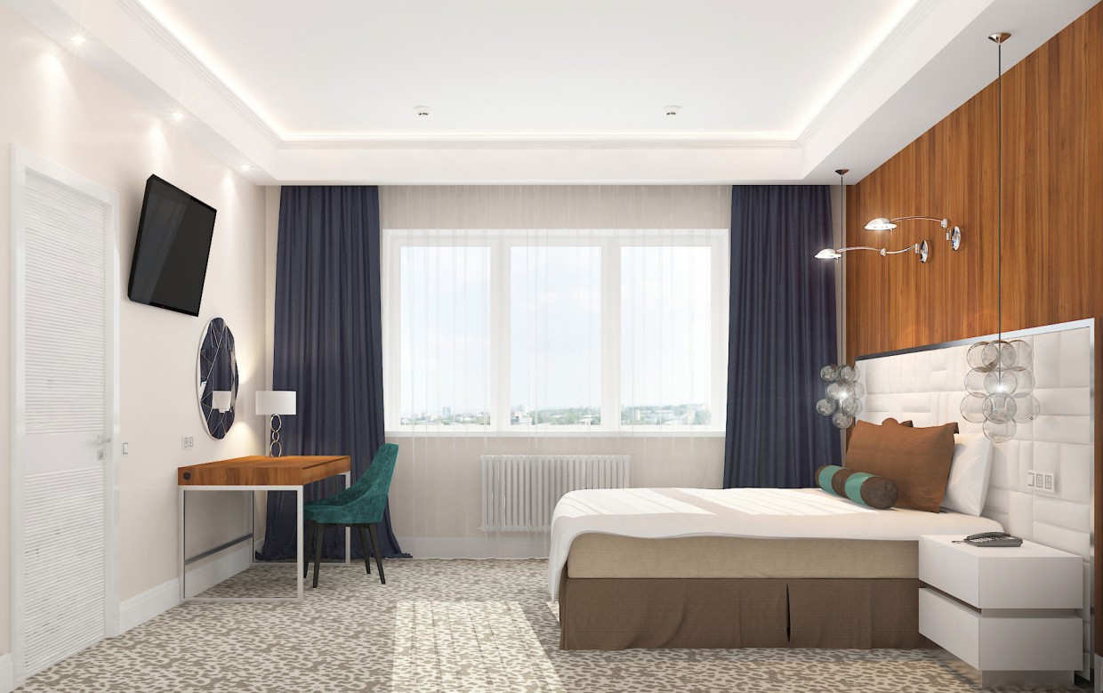 Apartamento de lujo en hotel imagen de Apartamento de lujo en hotel en 3d max vray