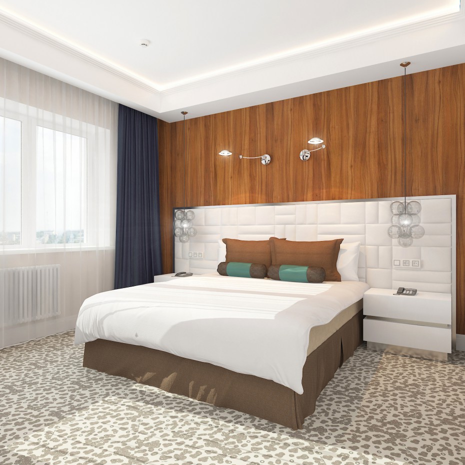 Apartamento de lujo en hotel imagen de Apartamento de lujo en hotel en 3d max vray