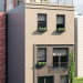 imagen de visualización de casa en Brooklyn en 3d max corona render