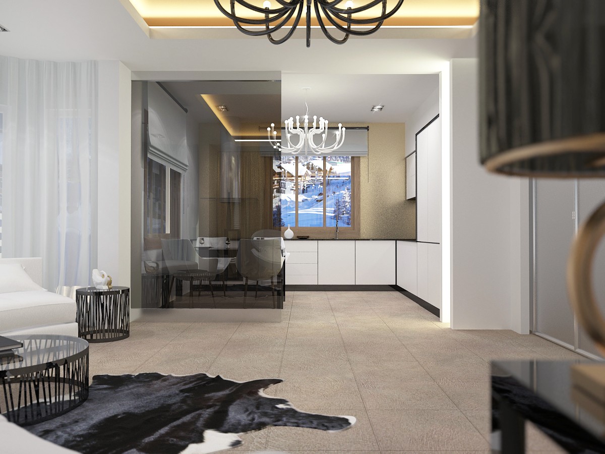 Negro-blanco-oro imagen de Negro-blanco-oro en 3d max vray