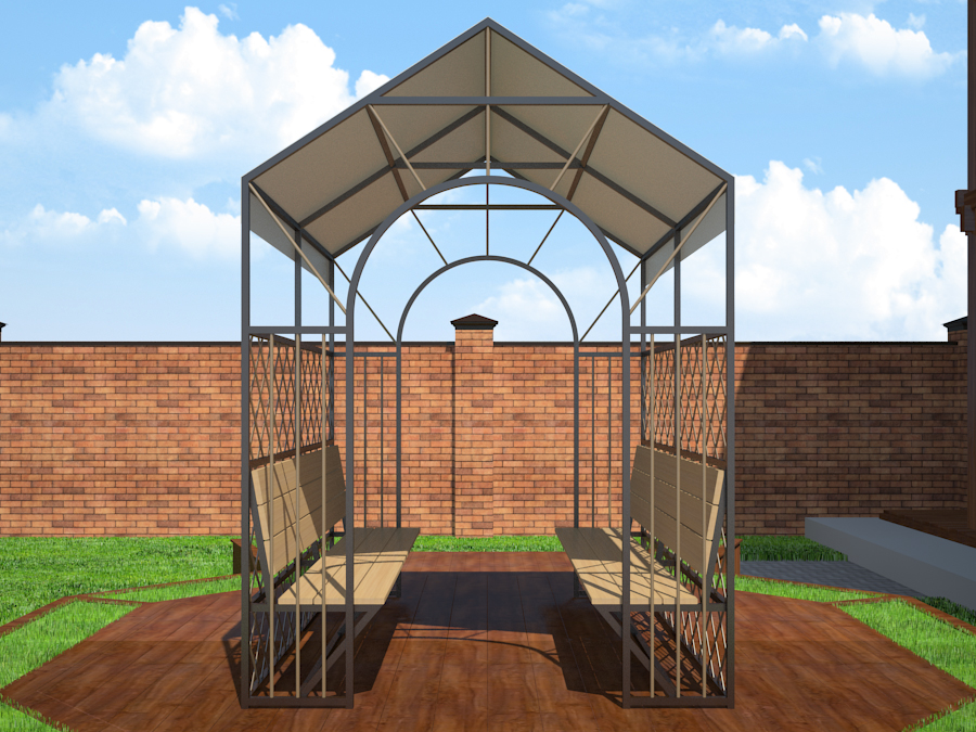 Grille Grille dans 3d max vray 3.0 image