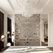 Eclectic style bedroom in 3d max corona render image