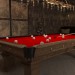 Billiard in the chivalric style in 3d max vray image