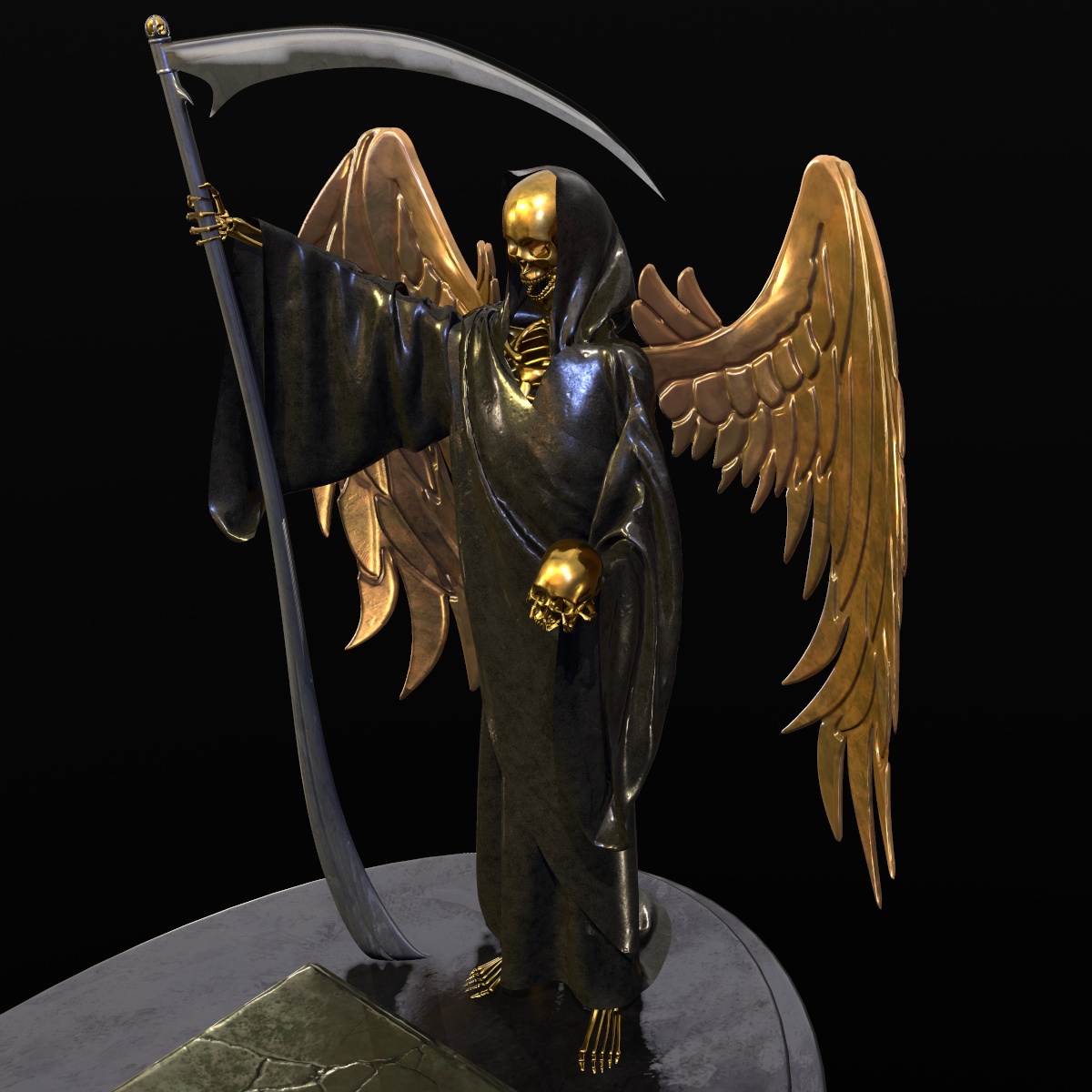 Ангел смерти в 3d max Other изображение