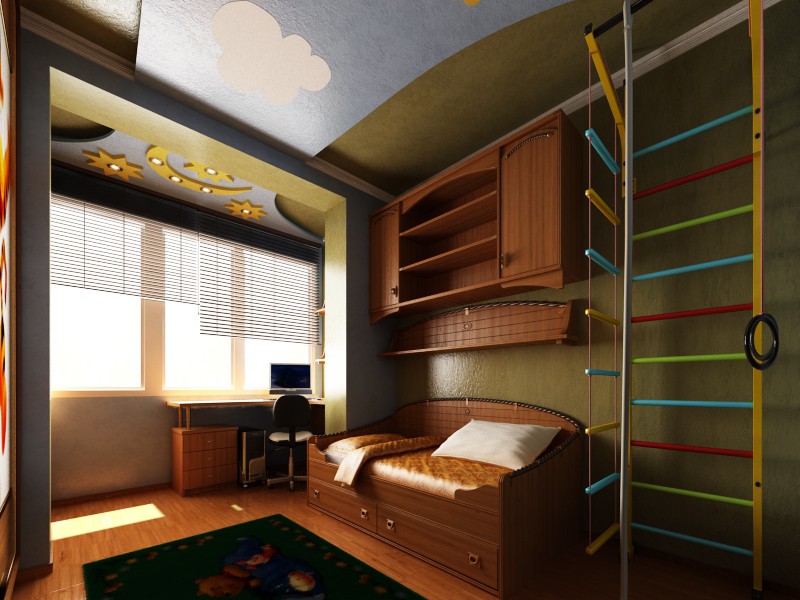 Vivero imagen de Vivero en 3d max vray