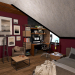 Room in a private house in 3d max vray 3.0 image