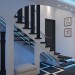 Entrance hall with stairs in 3d max vray 3.0 image