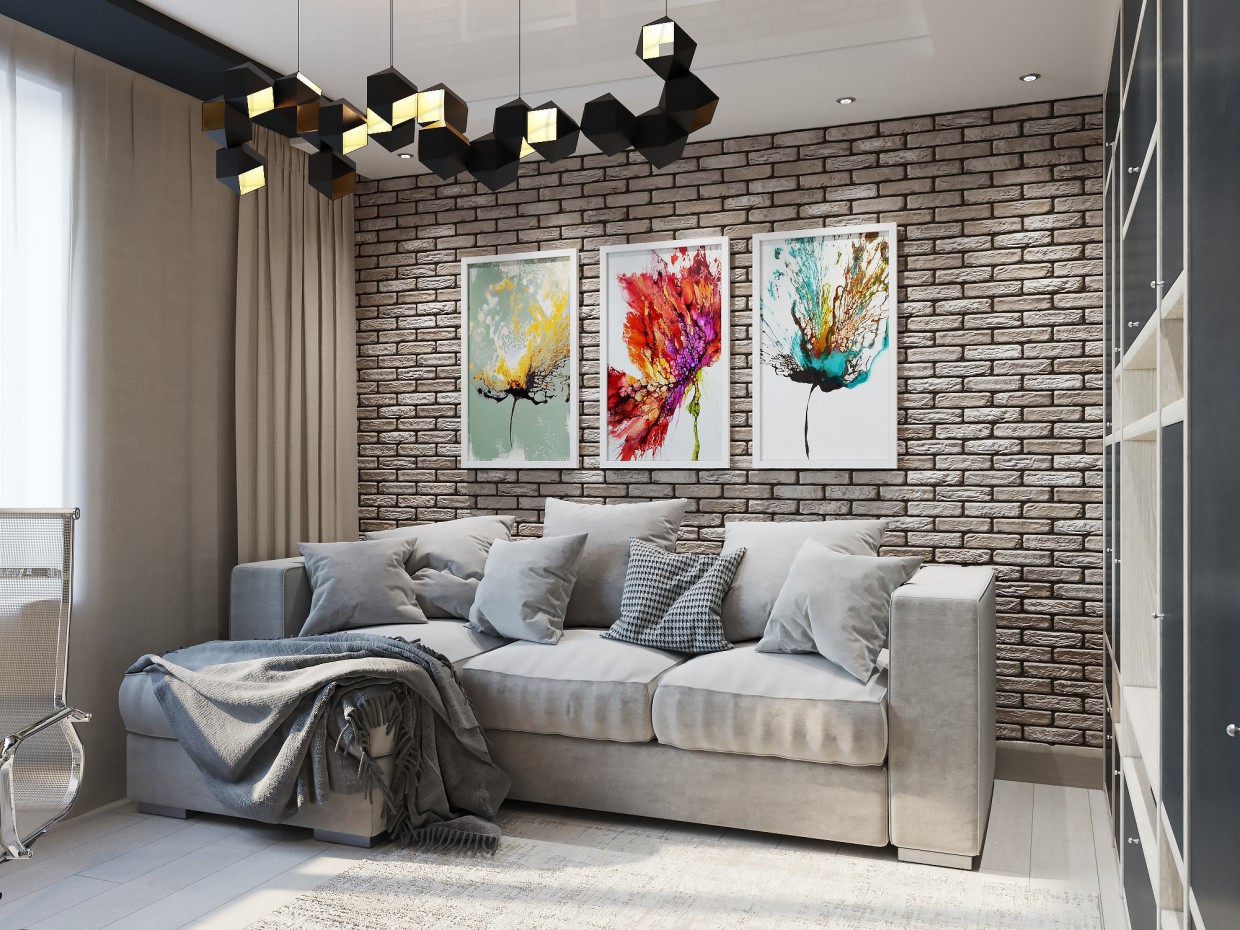 Teen room. Teen room. in 3d max corona render image