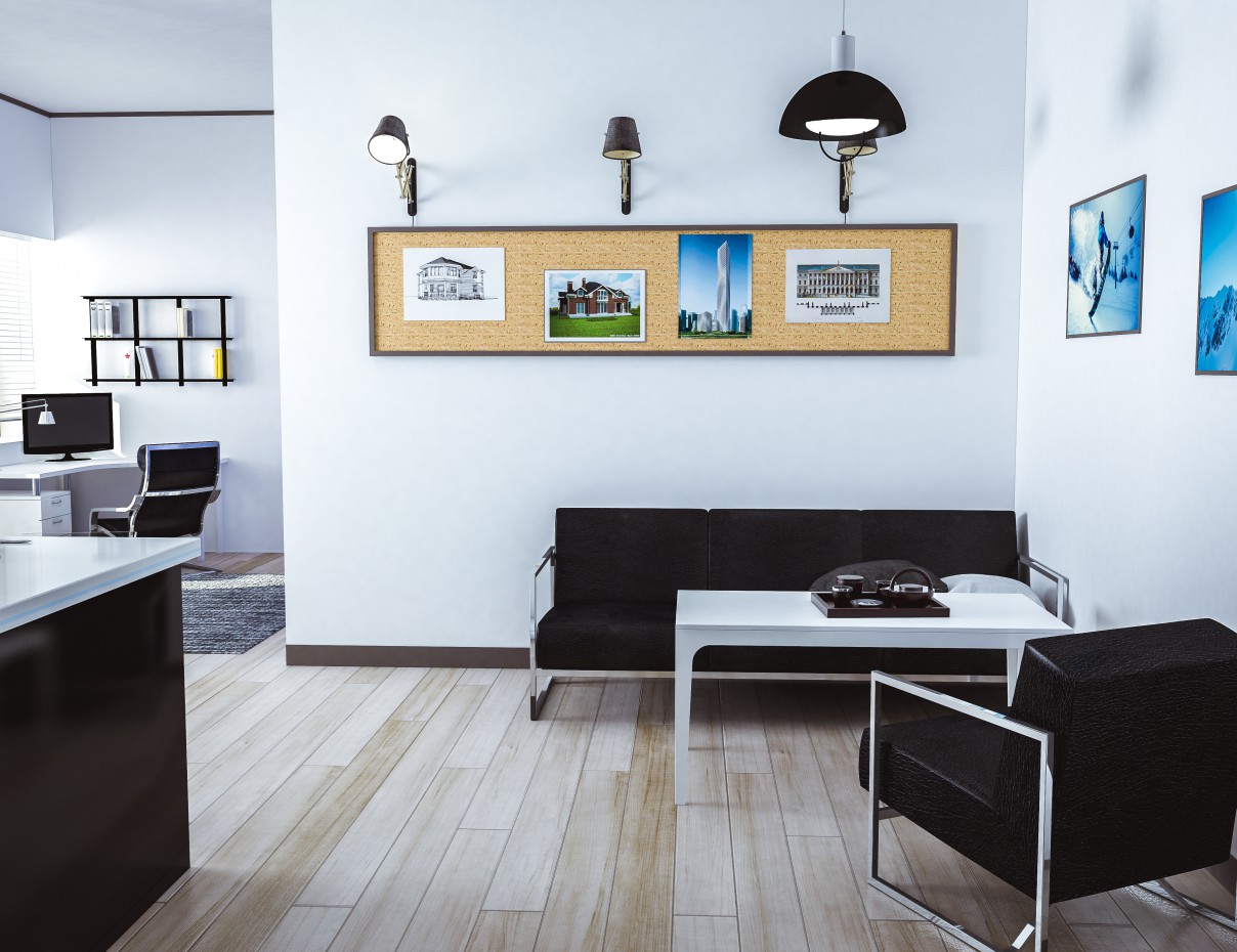 Apartamento-studio imagen de Apartamento-studio en 3d max vray