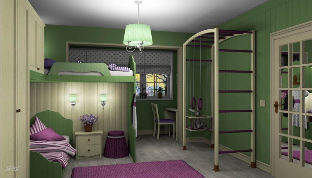 Children's room "Lavender" Children's room "Lavender" in Other thing Other image