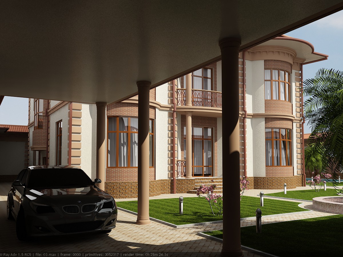 FASAD FASAD в 3d max vray зображення