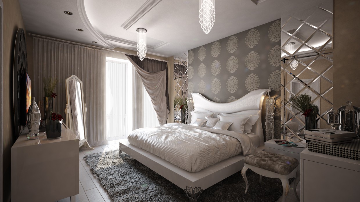 Bedroom Bedroom in 3d max vray image
