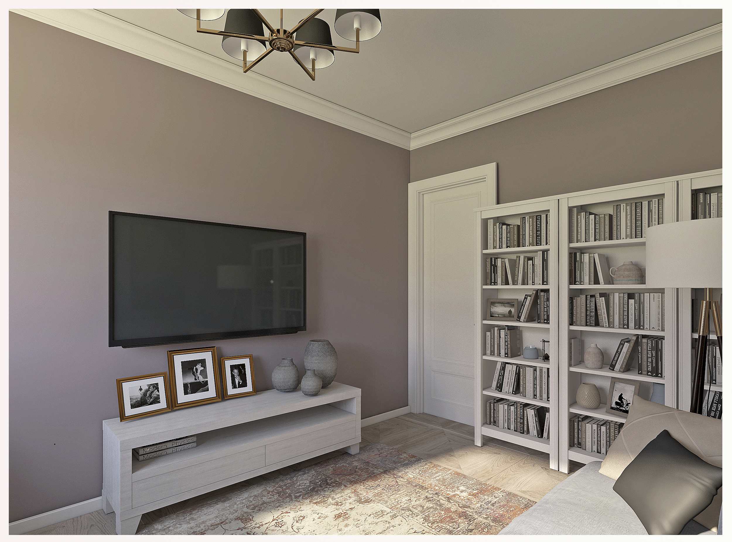 living room in 3d max vray 3.0 image
