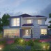 Semi Modern Low Budget House Design in 3d max vray 3.0 image