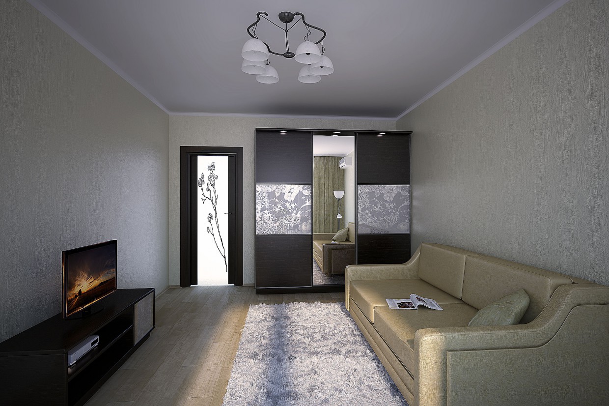 Hall in 3d max vray resim
